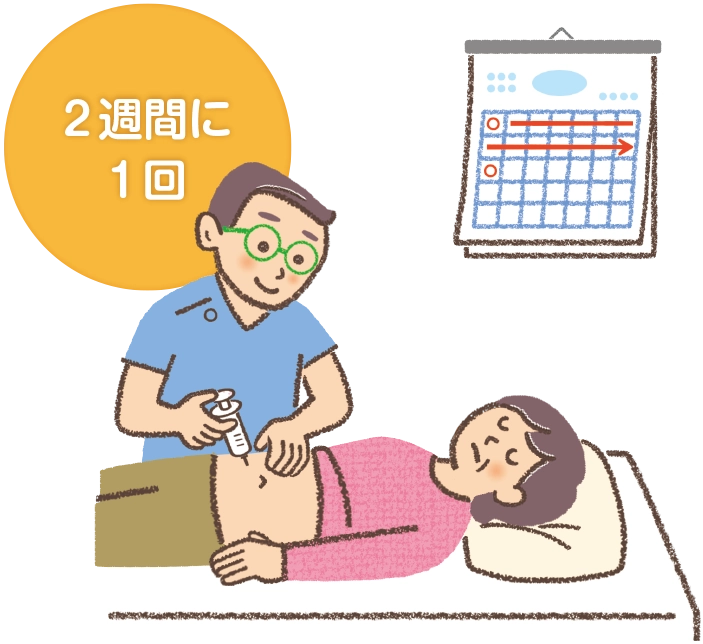 2週間に1回